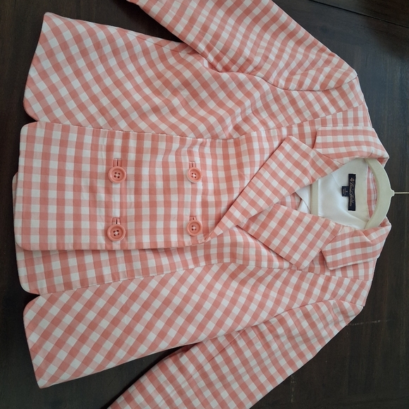 Brooks Brothers Pink Gingham 3 Piece Suit Set - Picture 8 of 16